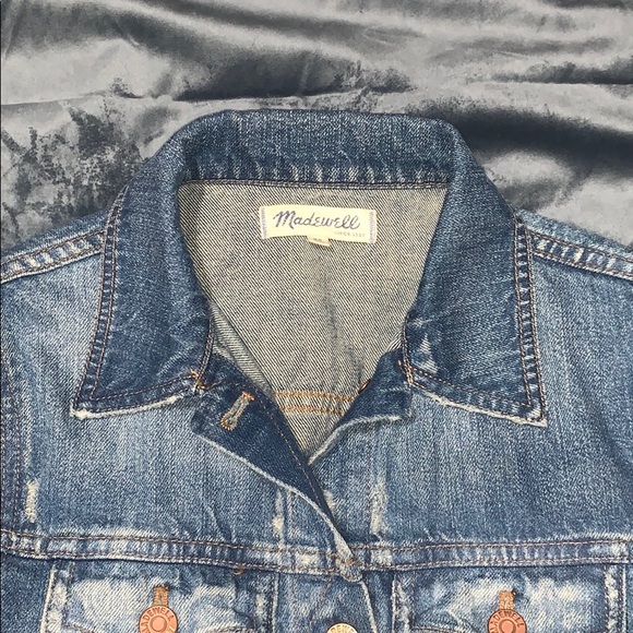 Madewell Jean Jacket in Ellery Wash - Picture 3 of 5